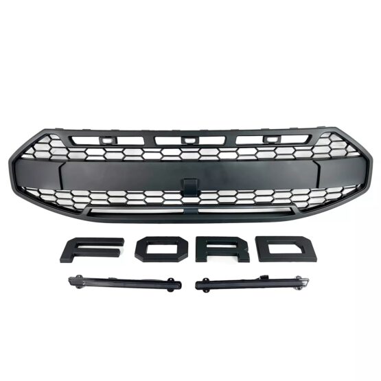 2024-2025 Ford Transit Custom Raptor Grill Mat Zwart 2024-heden - Afbeelding 4